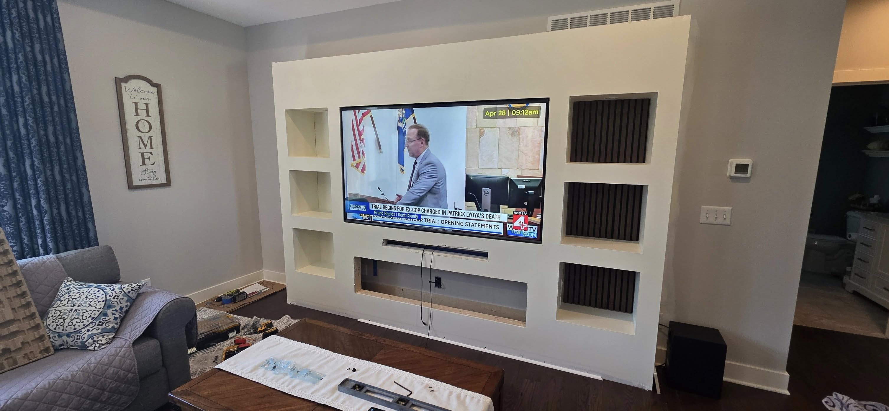 Tech that feels part of the space