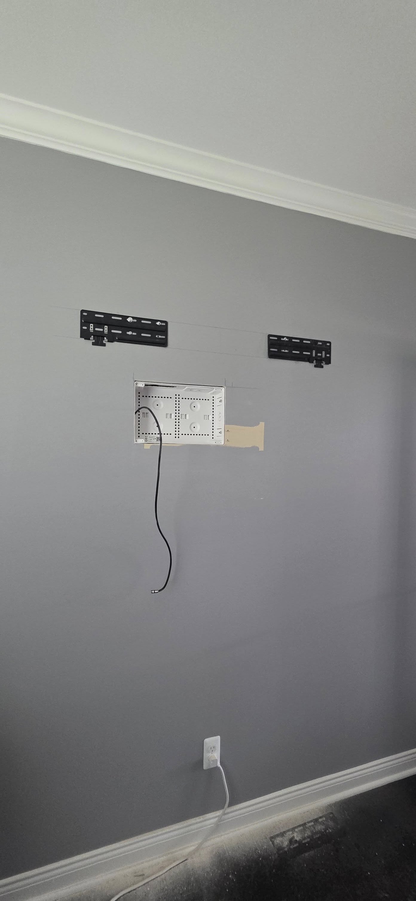 Mounted with the room in mind