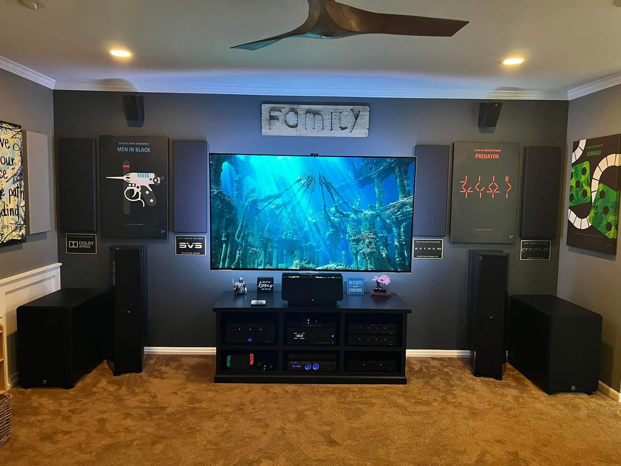 A sharper entertainment space